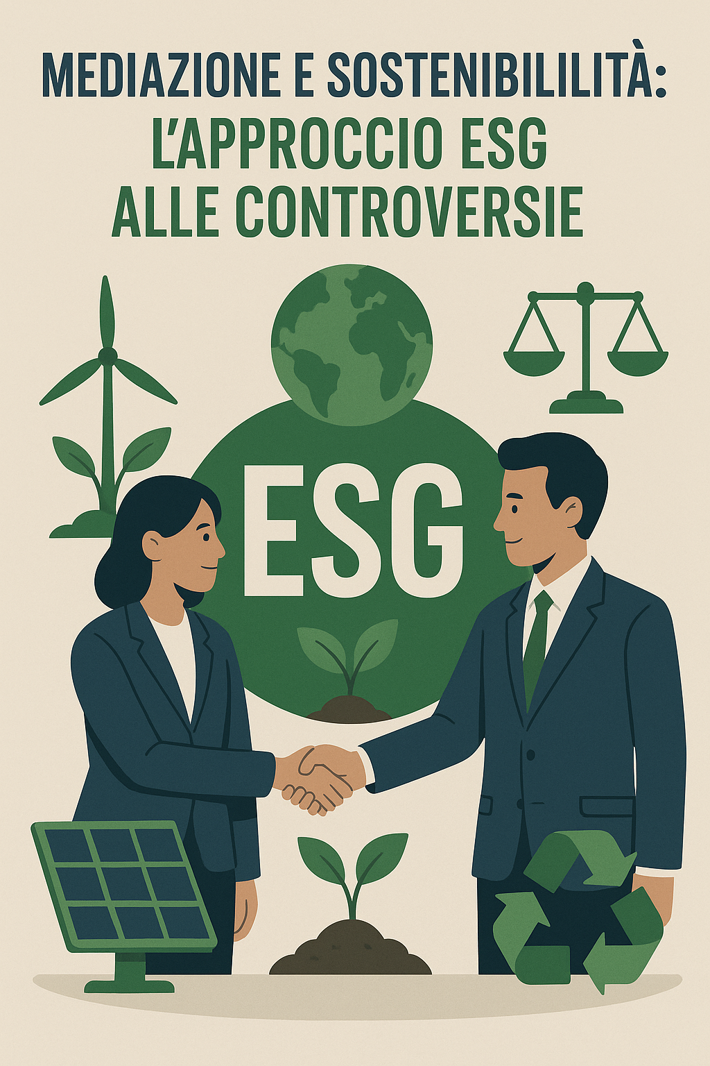 Mediazione e sostenibilità: L’approccio ESG alle controversie.