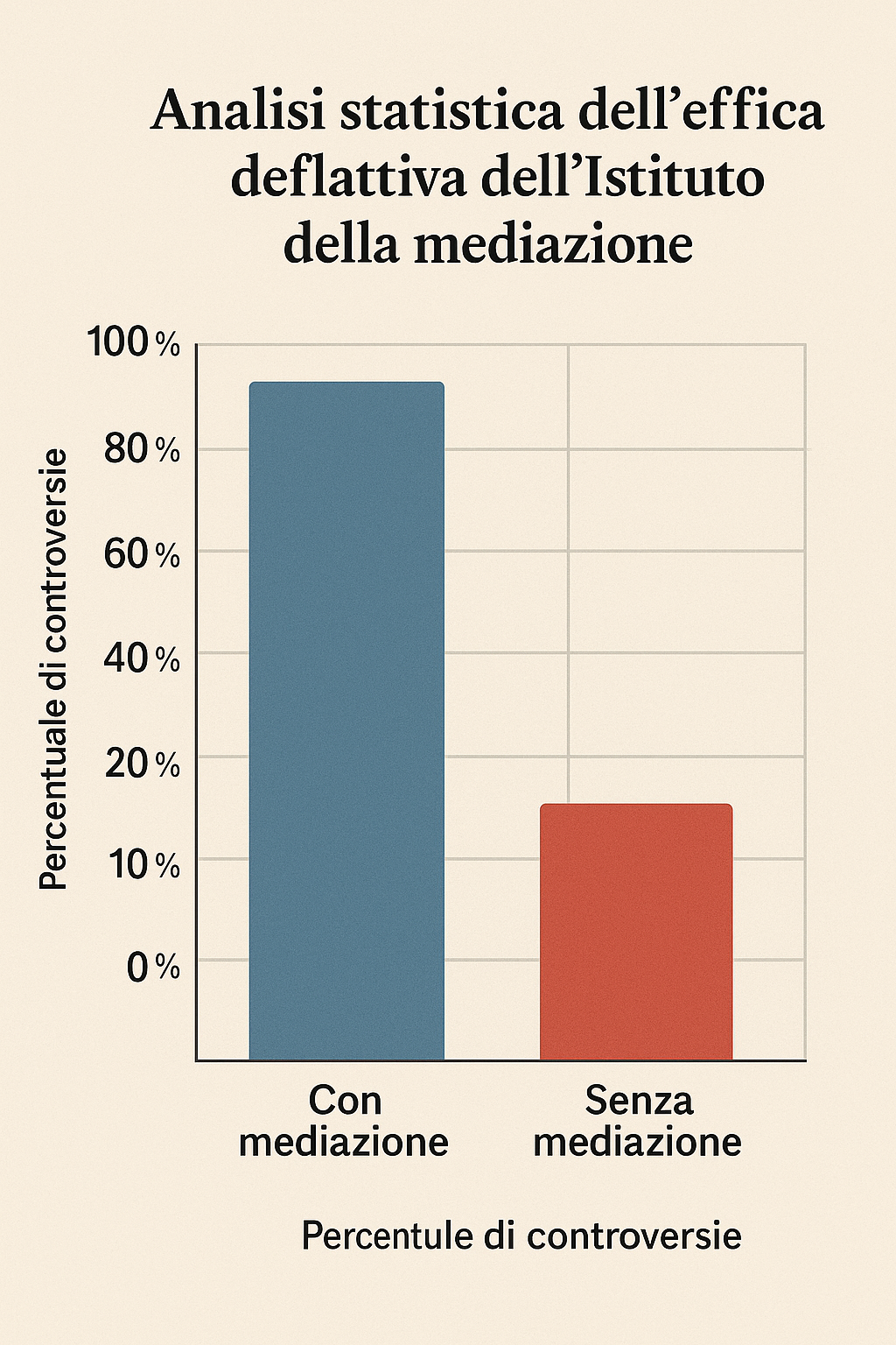 L’analisi statistica dell’efficacia deflattiva dell’Istituto della mediazione: guida pratica per avvocati e professionisti del settore legale.
