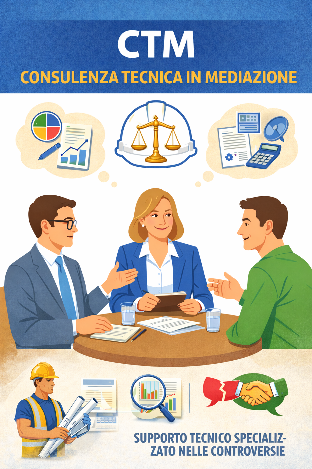 La CTM (Consulenza Tecnica in Mediazione) nella visione di un Giudice Illuminato. Una buona RELAZIONE per gestire le RELAZIONI in mediazione.