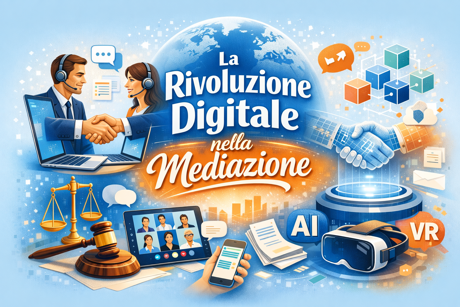 La rivoluzione digitale nella Mediazione: modalità telematiche e partecipazione da remoto nel Sistema Cartabia