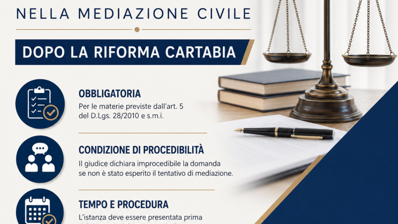 La condizione di procedibilità nella mediazione civile dopo la Riforma Cartabia: un orientamento consolidato