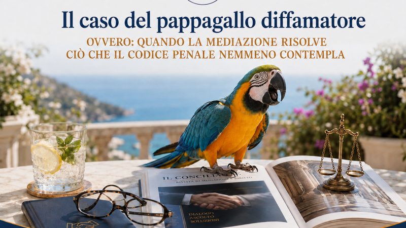 Il caso (reale) del pappagallo diffamatore