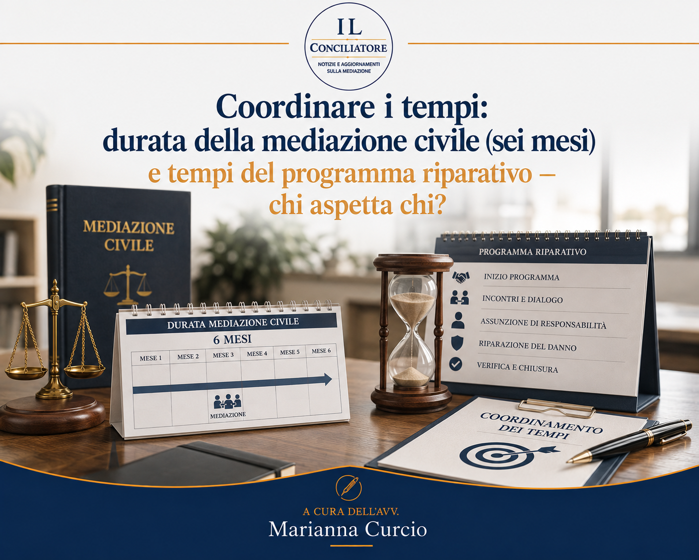 Coordinare i tempi: durata della mediazione civile (sei mesi) e tempi del programma riparativo — chi aspetta chi?