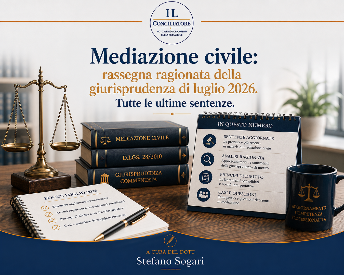 Mediazione civile: rassegna ragionata della giurisprudenza di luglio 2026. Tutte le ultime sentenze.