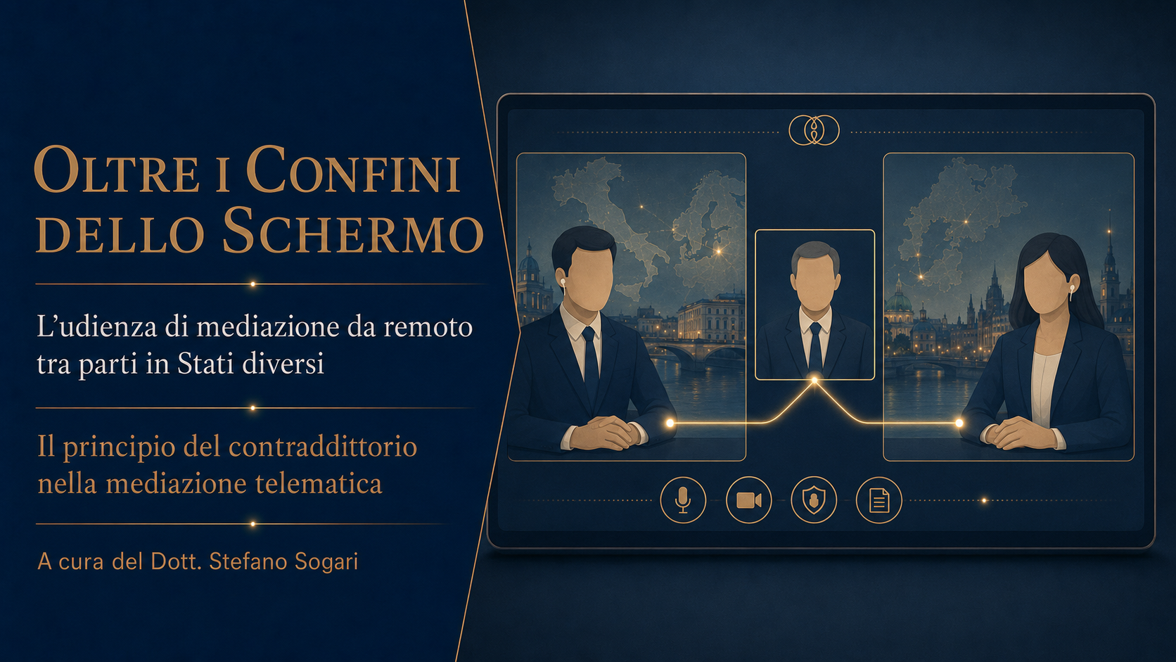 Oltre i confini dello schermo: l’udienza di mediazione da remoto tra parti situate in Stati diversi e il principio del contraddittorio