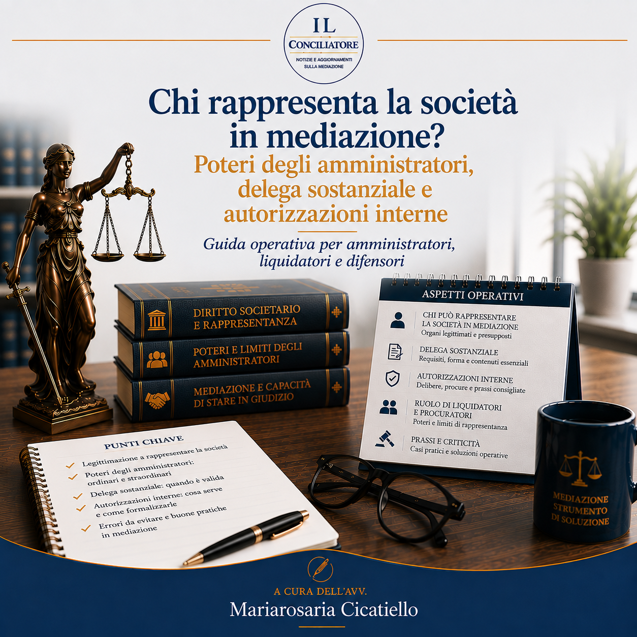 Chi rappresenta la società in mediazione? Poteri degli amministratori, delega sostanziale e autorizzazioni interne