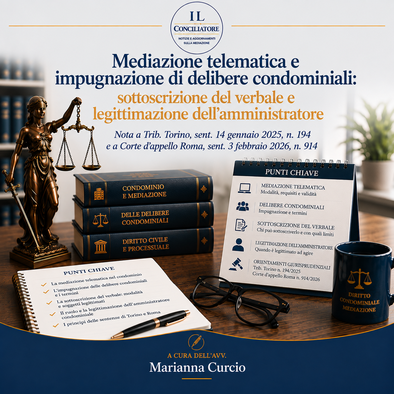 Mediazione telematica e impugnazione di delibere condominiali: sottoscrizione del verbale e legittimazione dell’amministratore